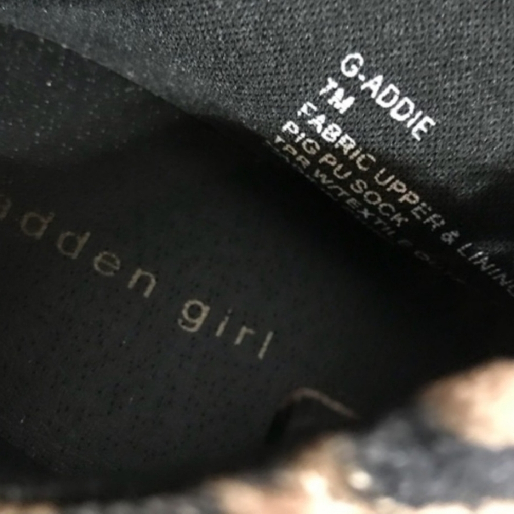 SALE! NWOT MADDEN GIRL FASHION SNEAKERS SZ 7 - Picture 6 of 9
